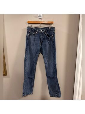 Levi's Men's Straight 505 Blue Jeans. Size 32/32